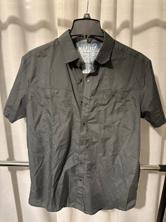 Kuhl Other - Kuhl Men’s Short Sleeve Button-Down Shirt - Charcoal